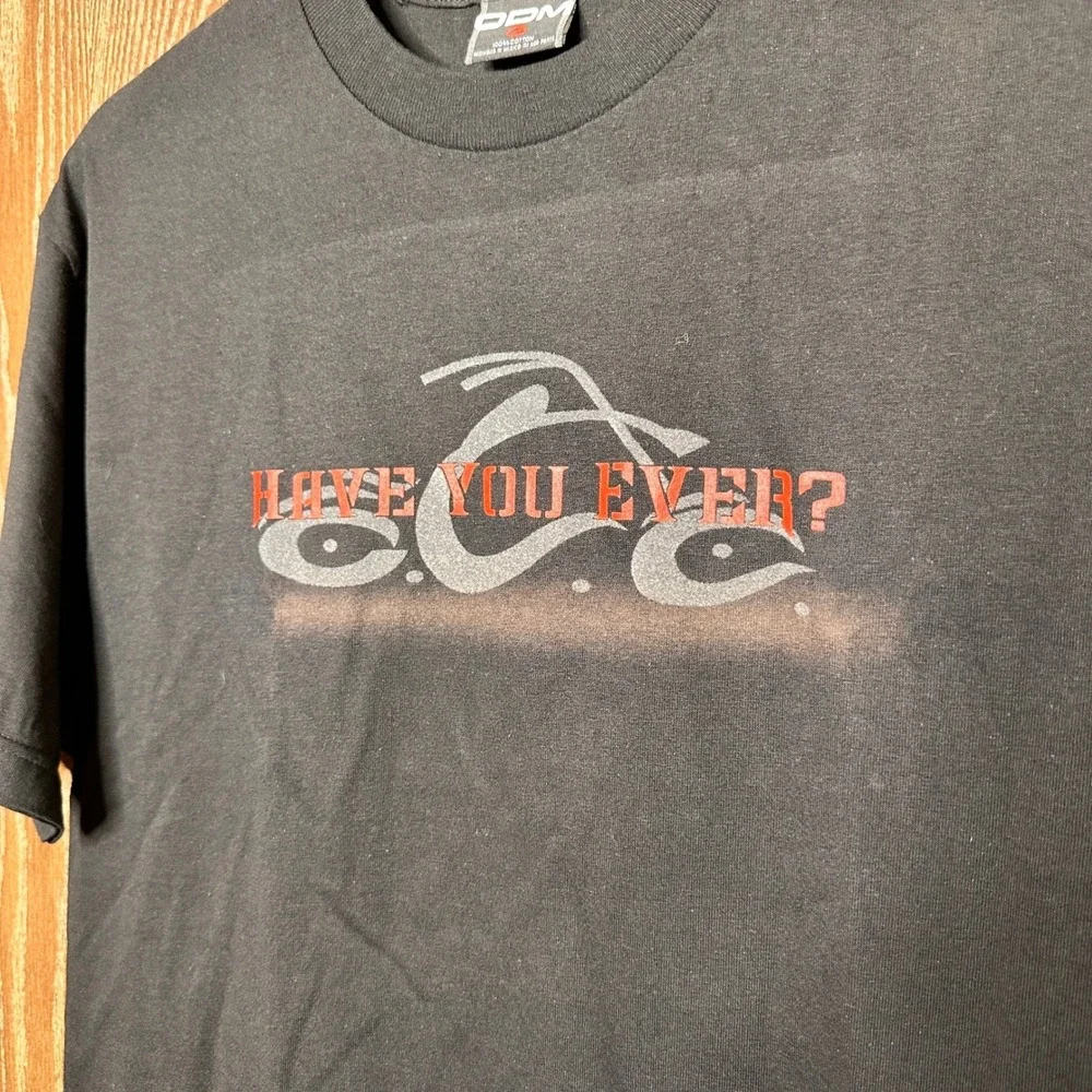 Orange County Choppers ODM‎ Biker Graphic Shirt Black Lg Short Sleeve Streetwear